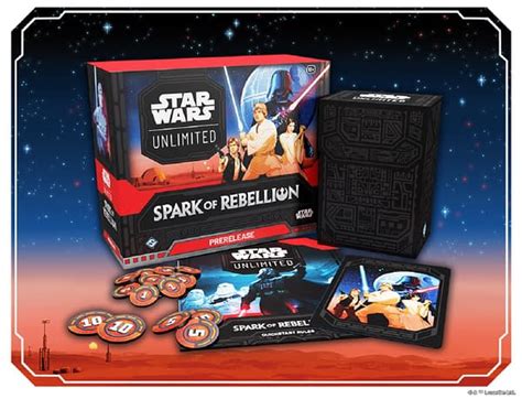 Star Wars Unlimited Reveals Spark Of Rebellion Products