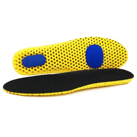 Memory Foam Insoles For Shoes Sole Mesh Deodorant Breathable Cushion Running Insoles For Feet