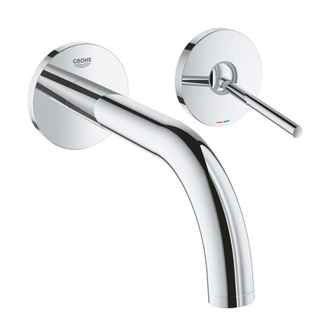 Atrio Two Hole Basin Mixer Joystick Grohe