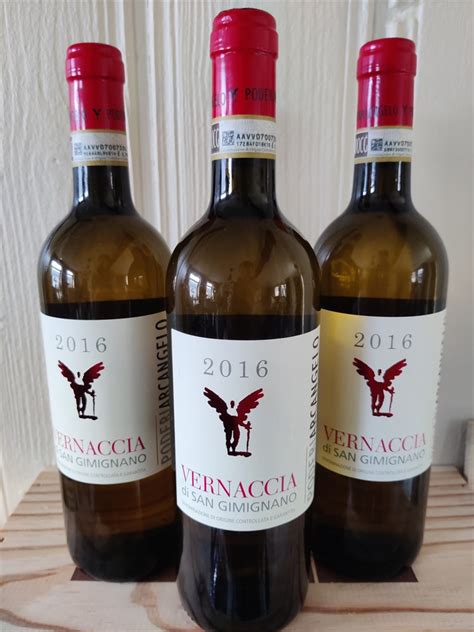 Poderi Arcangelo Vernaccia Di San Gimignano 2016 Byd Nu