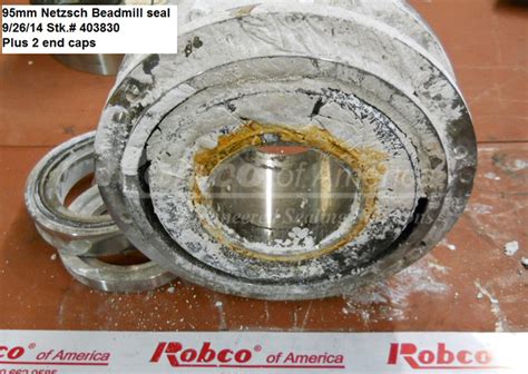 Netzsch Double Beadmill Seal Repair Robco Of America