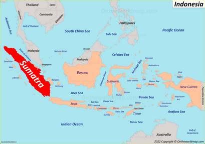 Sumatra Maps | Indonesia | Maps of Sumatra Island