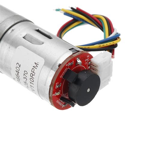 Machifit Ga Dc V Micro Gear Reduction Encoder Motor With Mounti