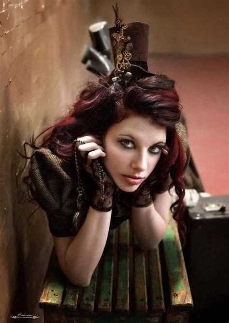 Via Girls Of Steampunk With Images Steampunk Photography Steampunk