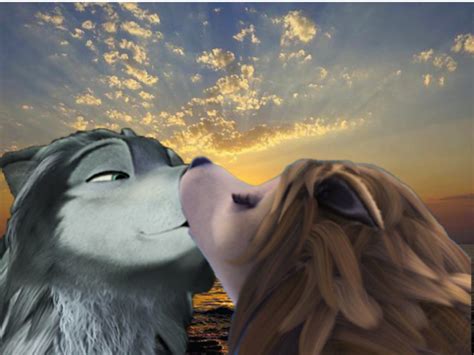 Sunset Kiss Humphry From The Movie Alpha And Omega Fan Art