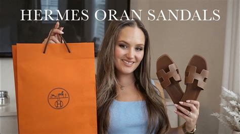 HERMES ORAN SANDALS Unboxing Review And First Impression YouTube