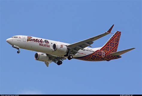 Batik Air Malaysia Boeing Ng Max M Lrg Photo Airfleets