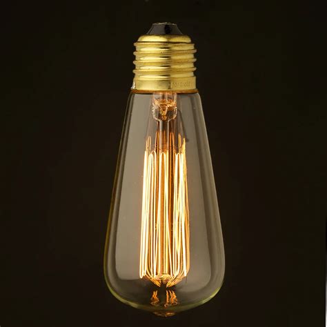 Estilo Europeu Retro Edison Lâmpada Luz Edison Lâmpada Do Vintage E27