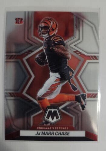 Panini Mosaic Jamarr Chase Football Card Cincinnati Bengals Ebay