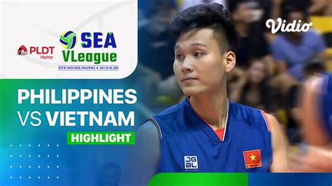 Highlights Putra Philippines Vs Vietnam SEA VLeague Philippines