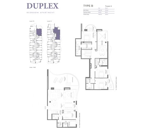 Bay Residences South At Hayat Island Mina Al Arab Floor Plan