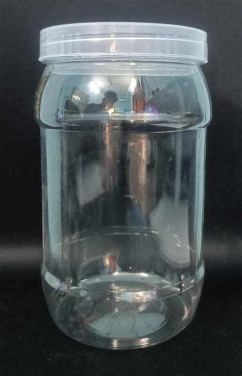 Round Ml Transparent Pet Jar For Food Storage At Rs Piece In