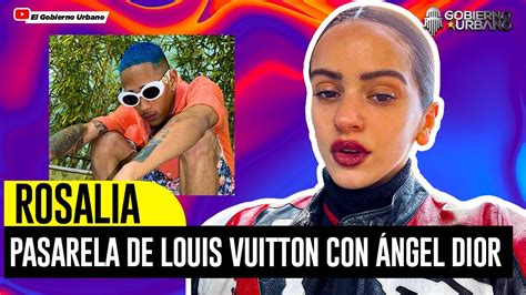 Rosalia Sorprende La Pasarela De Louis Vuitton Con La Canci N Aio De