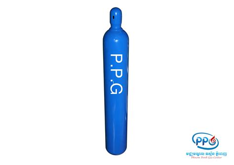 Phnom Penh Gas Center 40l Seamless Steel Cylinder New Unused Cga