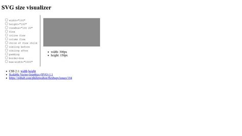 Svg Size Visualizer