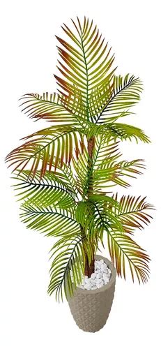 Palmeira Areca Coqueiro Artificial Vaso Decora O