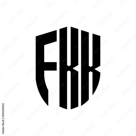 Fkk Letter Logo Design Fkk Modern Letter Logo With Black Background