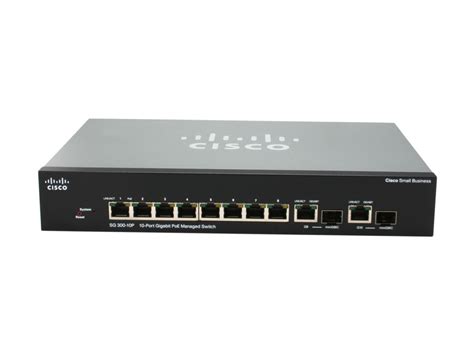 Cisco Sg300 10p Srw2008p K9 Na Gigabit Poe Managed Switch 10 Port