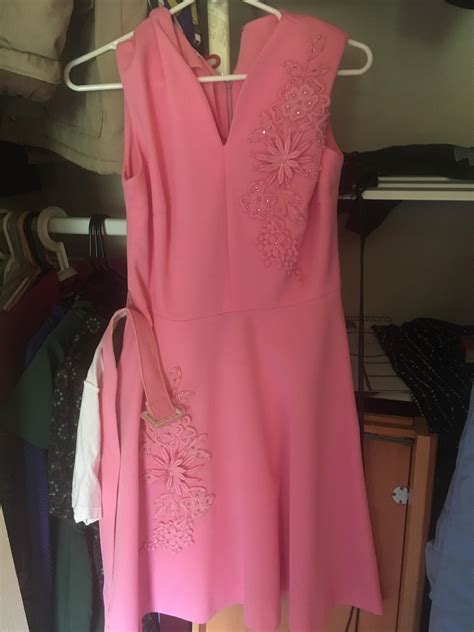 Vintage pink dress with belt! It was a good day. : r/ThriftStoreHauls