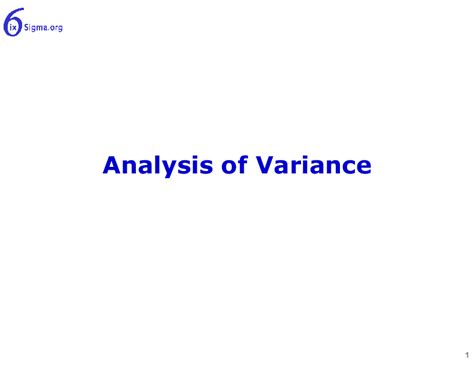 PPT 057 Analysis Of Variance 35 Slide PPT PowerPoint Presentation