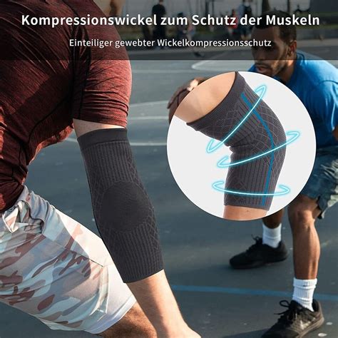 Ellenbogenbandage Tennisarm Kompression Schoner Stütze Sport Fitness