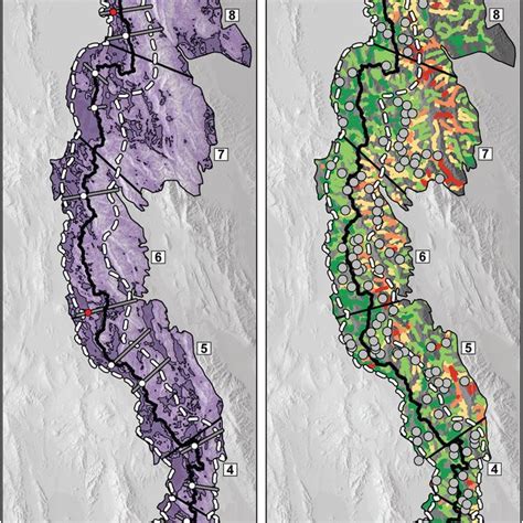 A Dem Drainage Network Geomorphic Evidence Of Drainage