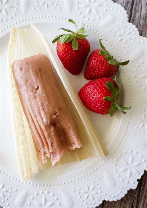 Strawberry Tamales Tamales De Fresa