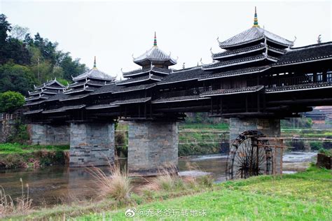 广西三江古宜镇程阳风雨桥，又名永济桥、盘龙桥