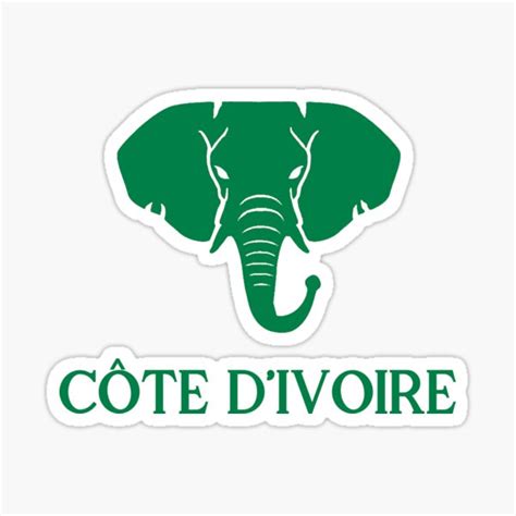 "Côte D'Ivoire Green" Sticker for Sale by VRedBaller | Redbubble