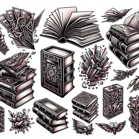 Best Book Stack Tattoo Ideas Vondy