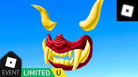 Limited Event How To Get The Free Ugc Limited Vengeful Oni Mask In