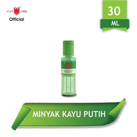 Jual Cap Lang Minyak Kayu Putih Cajuput Oil Ml Shopee Indonesia