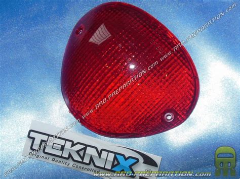 Capuchon cabochon de feu arrière rouge TEKNIX pour Piaggio Liberty 50cc