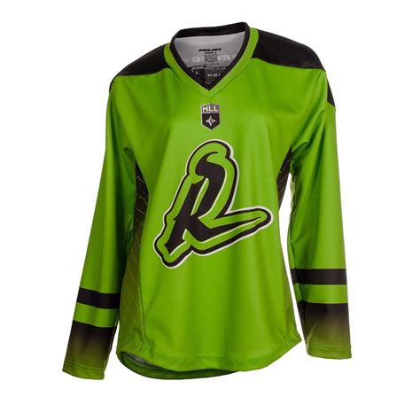 Womens Replica Adult Jersey 2018 Lime Saskatchewan Rush Lacrosse Club