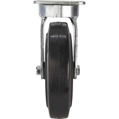 Strongway 8in Swivel Kingpinless Rubber Steel Core Caster 900 Lb