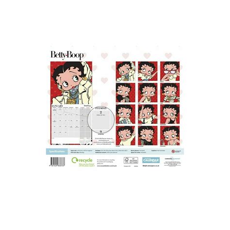 Calendrier Pin Up Betty Boop 2024