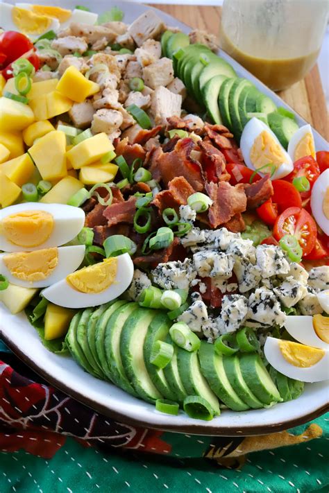 Sunshine Cobb Salad Recipe With Bright Vinaigrette Slice Of Jess