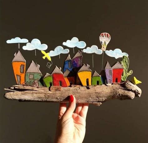 Pin By Diana Mulgrew On House Clay Crafts Diy Clay Crafts Driftwood