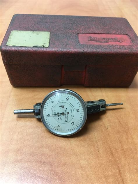 Interapid 312b 1 Dial Test Indicator 0005 74 111370 With Case Ebay