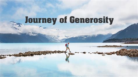 Journey Of Generosity Willing November Th Youtube