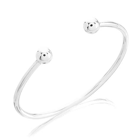 silver torc bangle  fhinds jewellers