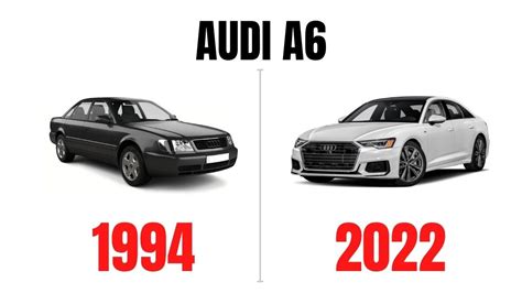 Audi A6 - (Evolution 1994 - 2022) - All generation - TechnoEvolution # ...