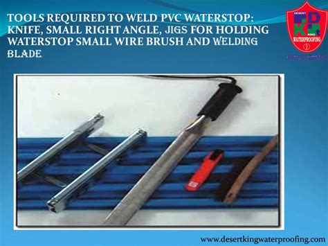 Pvc Waterstop Welding Desertking Youtube