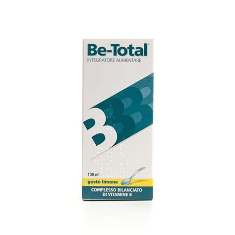 Be Total Immuno Sciroppo Gusto Limone Vitamina B Ml Top Farmacia