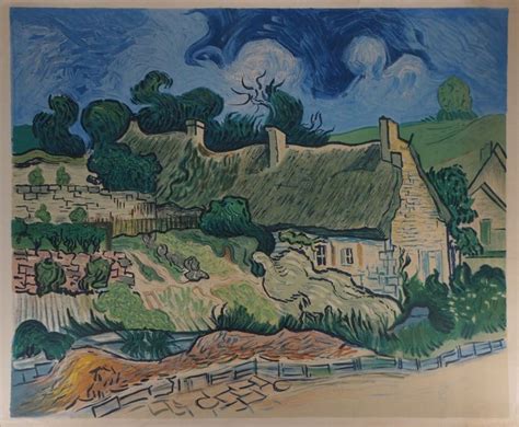 Vincent Van Gogh Chaumes de Cordeville à Auvers sur Oise Catawiki