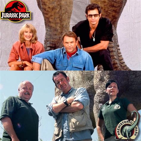 Jurassic Park Vs Prehistoric Park The Cast Jurassic Park Know Your