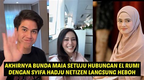 El Rumi Dan Syifa Siap Pacaran Netizen Minta Restu Ke Bunda Maia