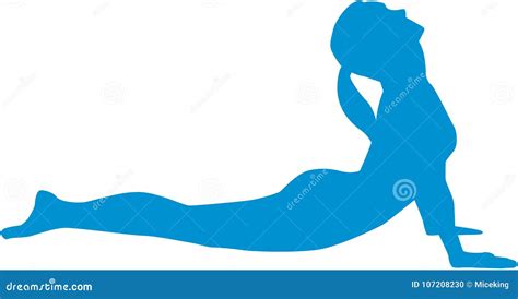 Bhujangasana Cartoons Illustrations Vector Stock Images