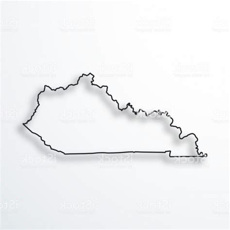 Kentucky Outline Vector at Vectorified.com | Collection of Kentucky ...