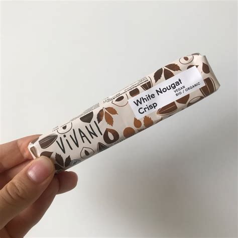 Vivani Chocolate White Nougat Crisp Review Abillion